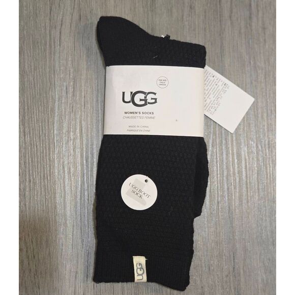 Ugg Classic Boot Sock- Black - Picture 3 of 6